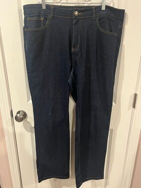 Fiorella. Chic Bootcut Blue Jeans Size 18w